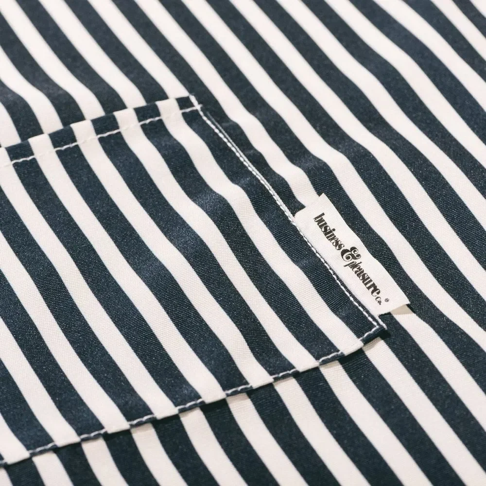 NWT Business & Pleasure The Apron in Lauren's Navy Stripe - One Size